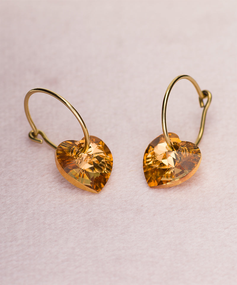 Ear Ring 14 mm, Heart