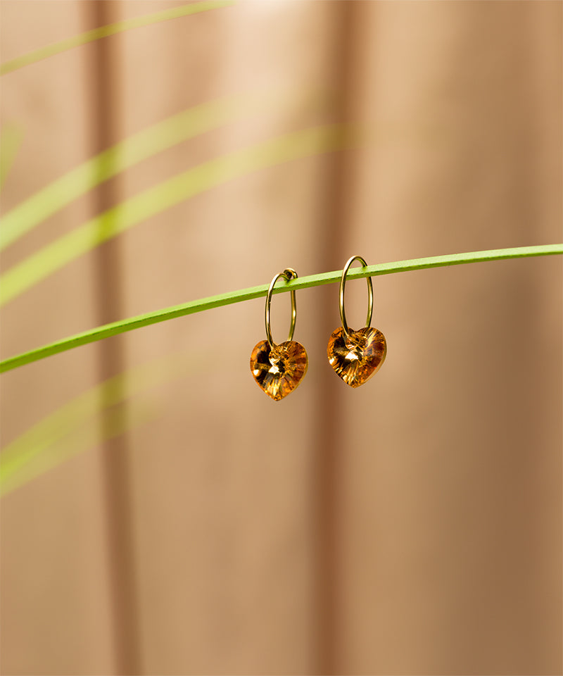 Ear Ring 14 mm, Heart