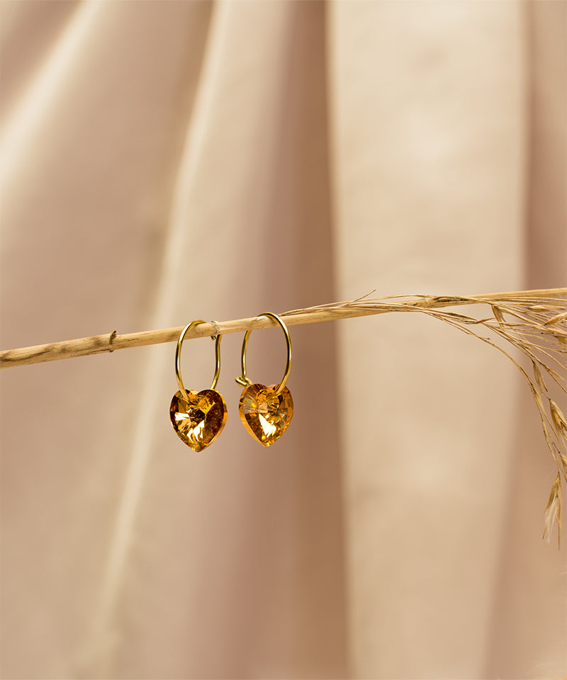 Ear Ring 14 mm, Heart