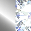 Silverfärgad/Crystal