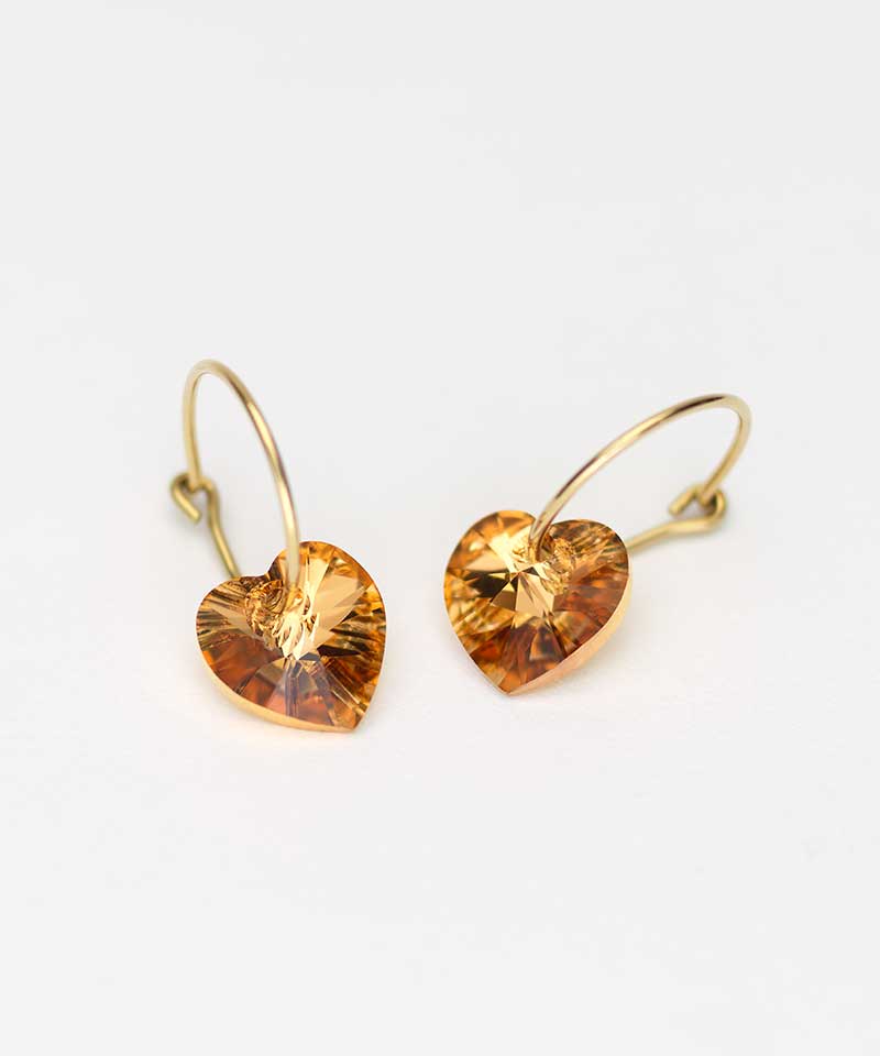 Ear Ring 14 mm, Heart
