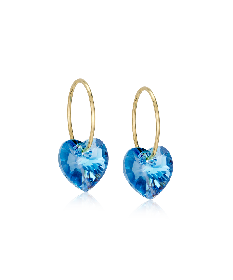 Ear Ring 14 mm, Heart