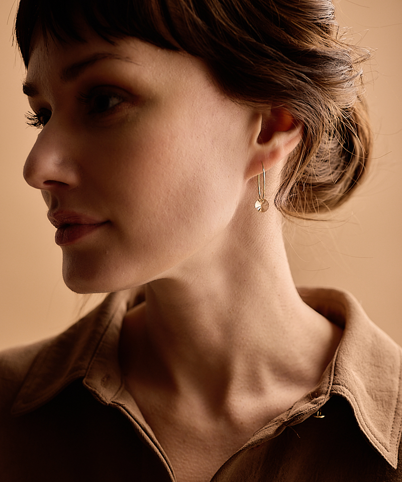 Ear Ring 25 mm, Round