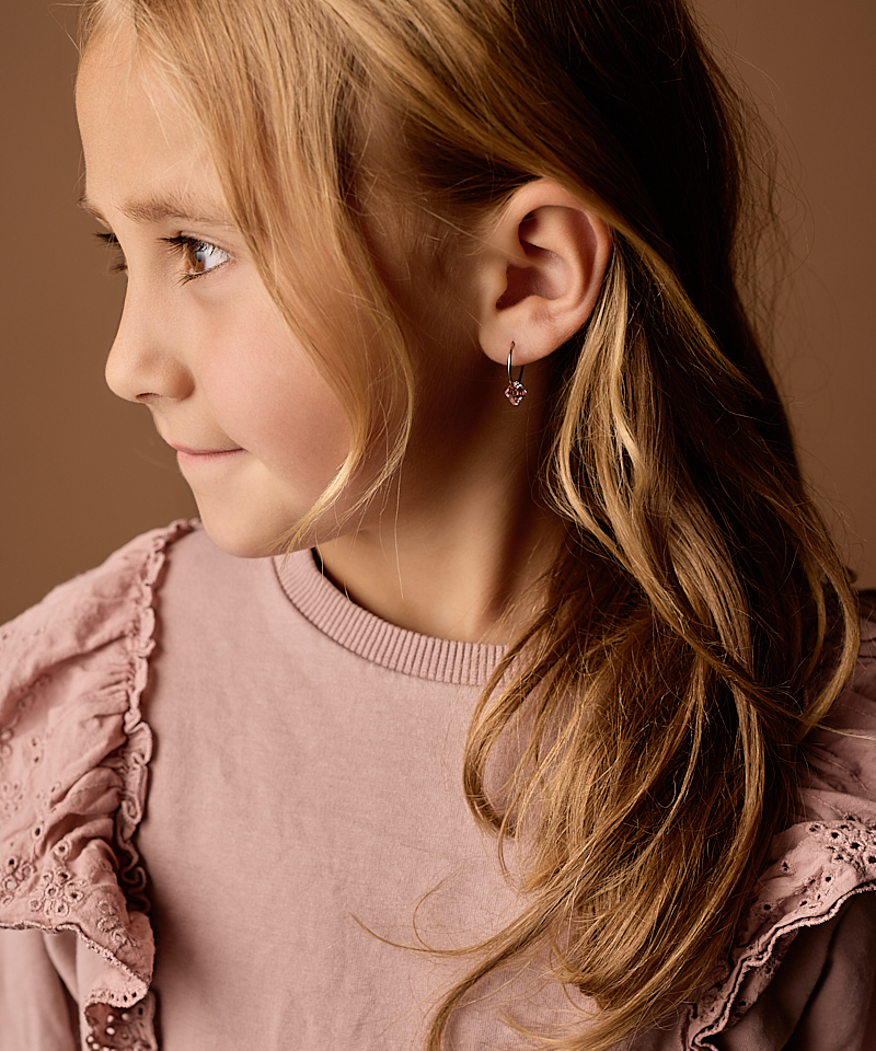 Ear Ring 14 mm, Bicone