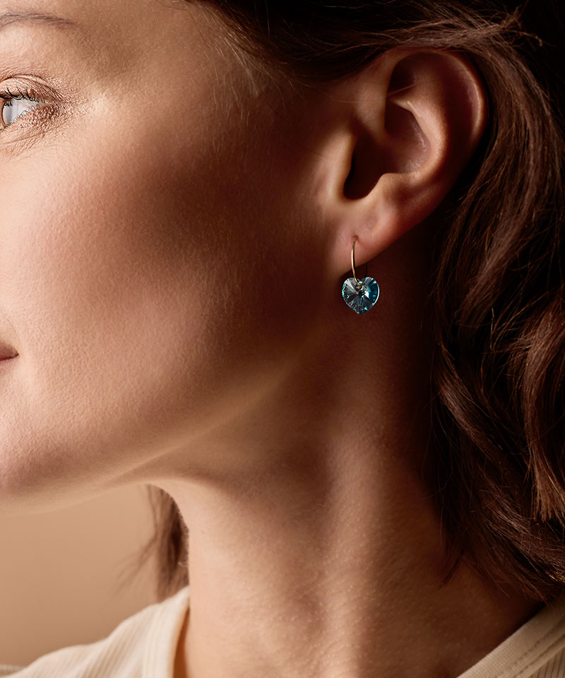 Ear Ring 14 mm, Heart