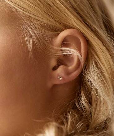 Skötselråd - hål i öronen