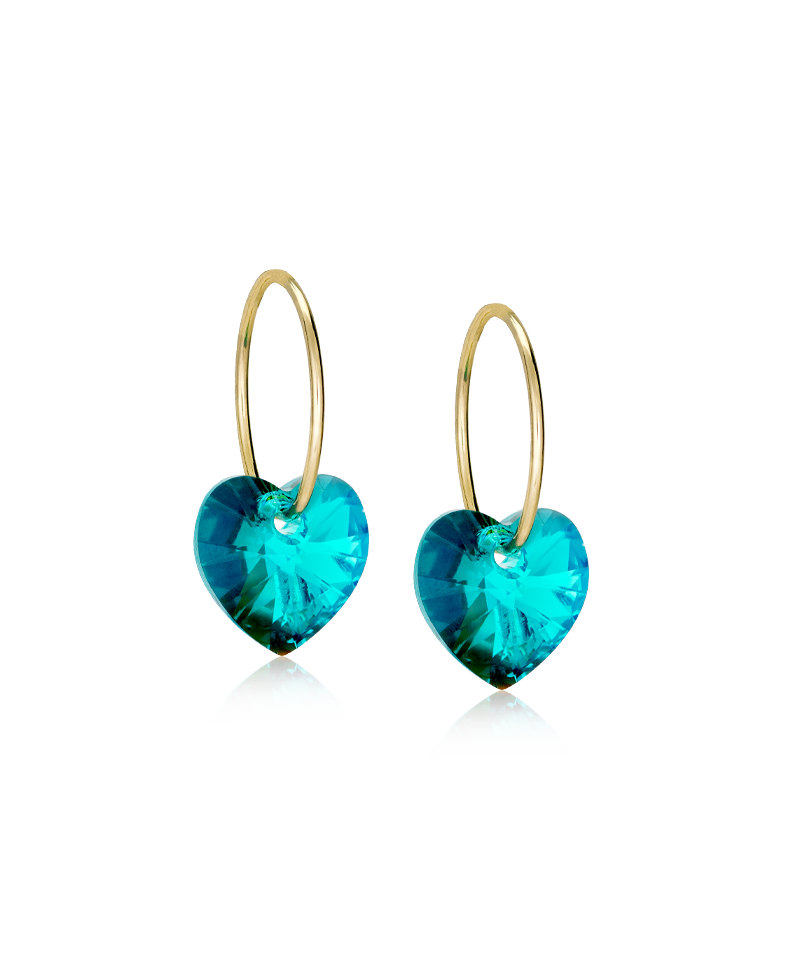 Ear Ring 14 mm, Heart