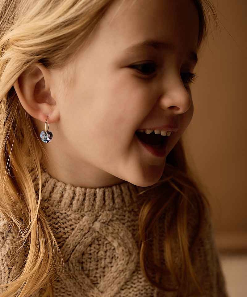 Ear Ring 14 mm, Heart