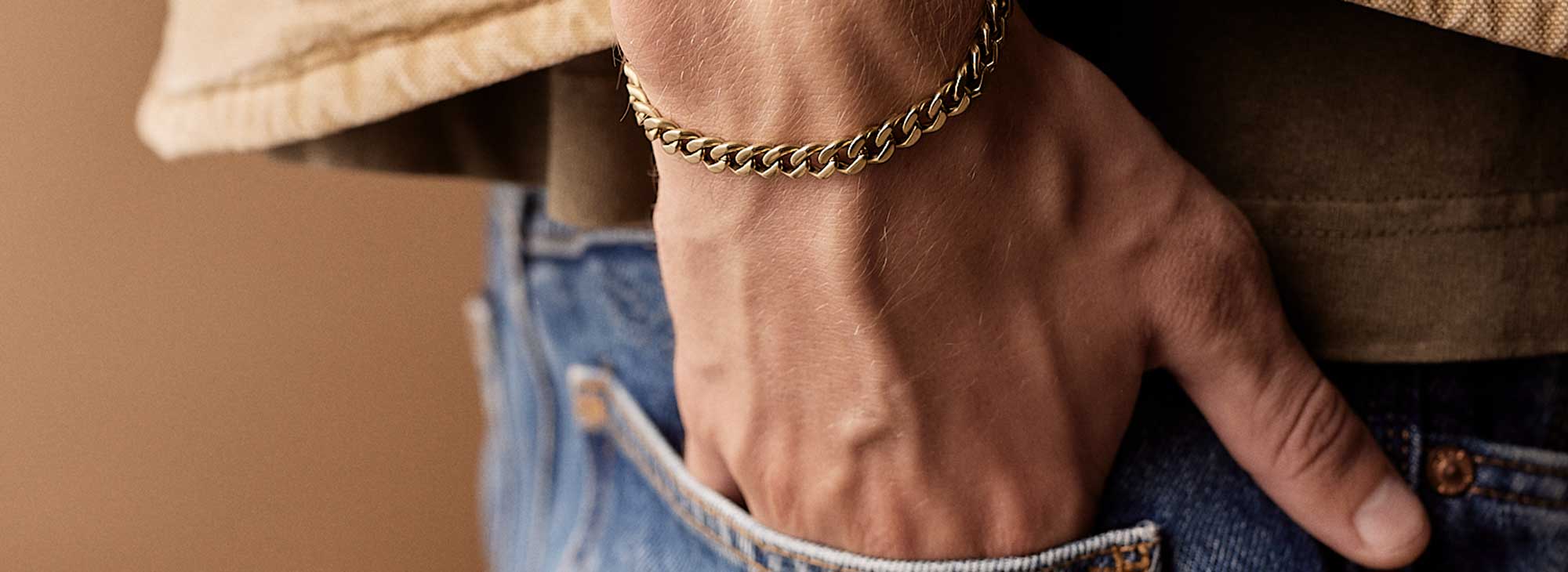 Skin friendly bracelets for men
